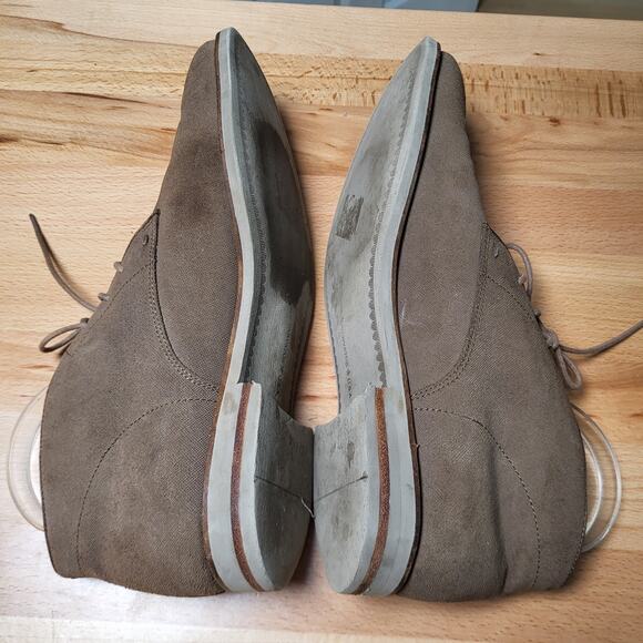 John Varvatos USA Light Brown Suede Lace Up Ankle Chukka Boot Mens Size 10 - Picture 7 of 11